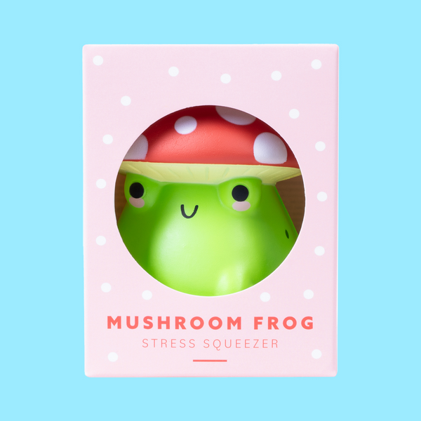 Mushroom Frog Stress Squeezer