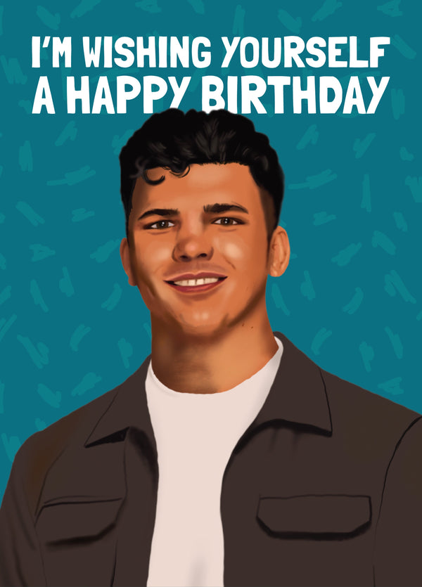Harry From Traitors Birthday Card
