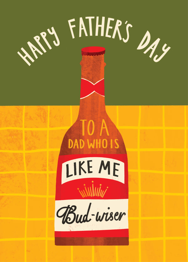 Budweiser Father's Day Card