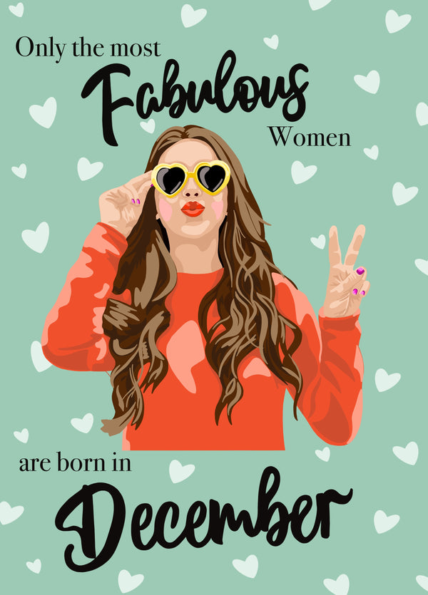 December Fabulous Card