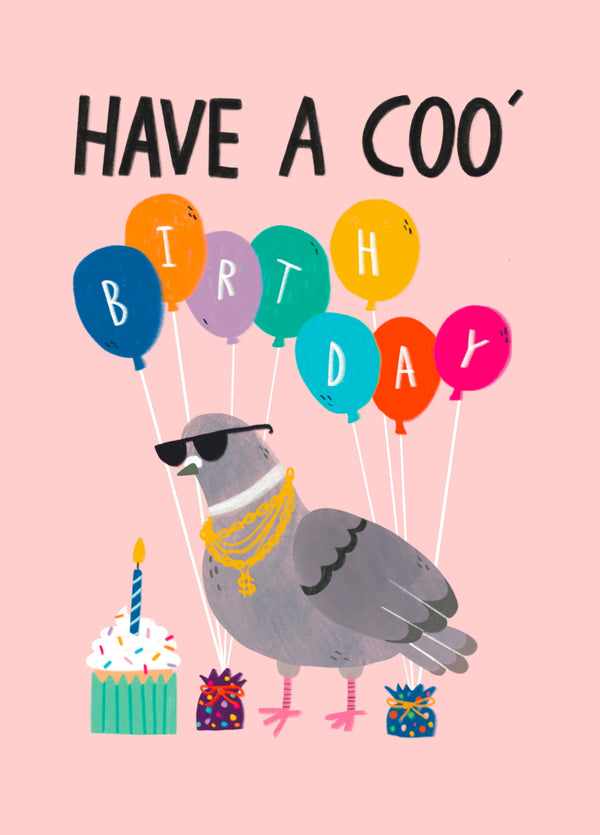 Have A Coo' Birthday Card