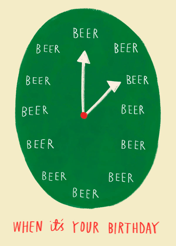 It's Beer O'Clock!