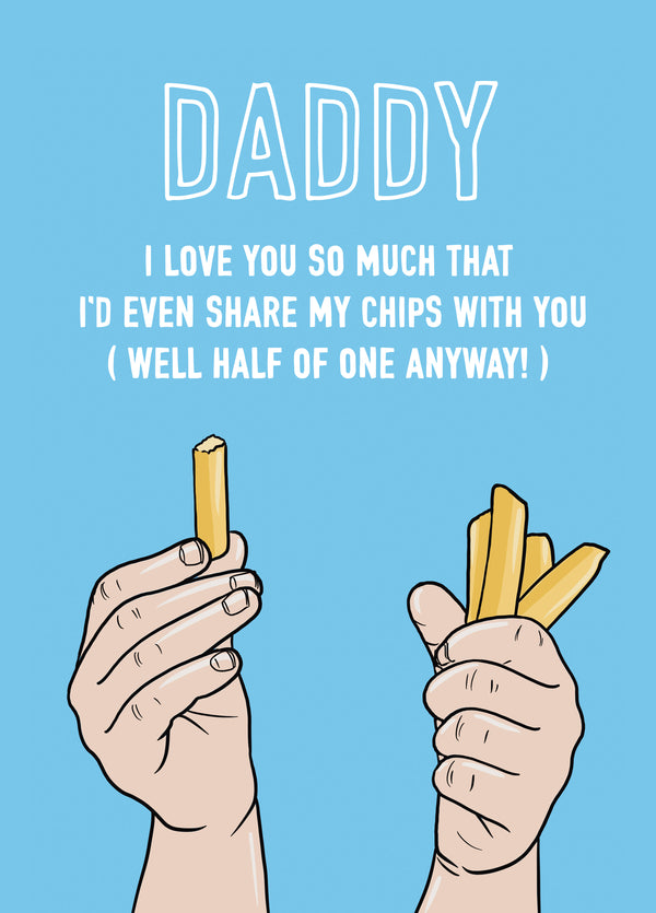 Daddy I Love You So Much Card