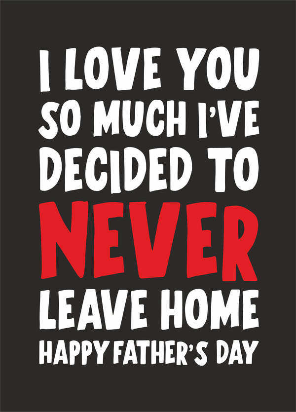 I Love You So Much Card
