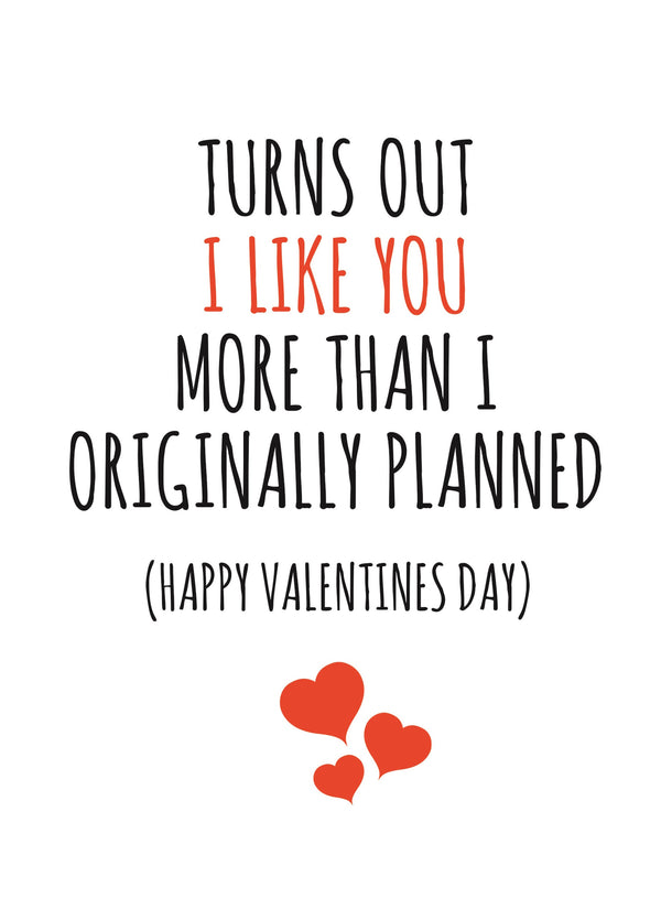 Happy Valentines Day Card
