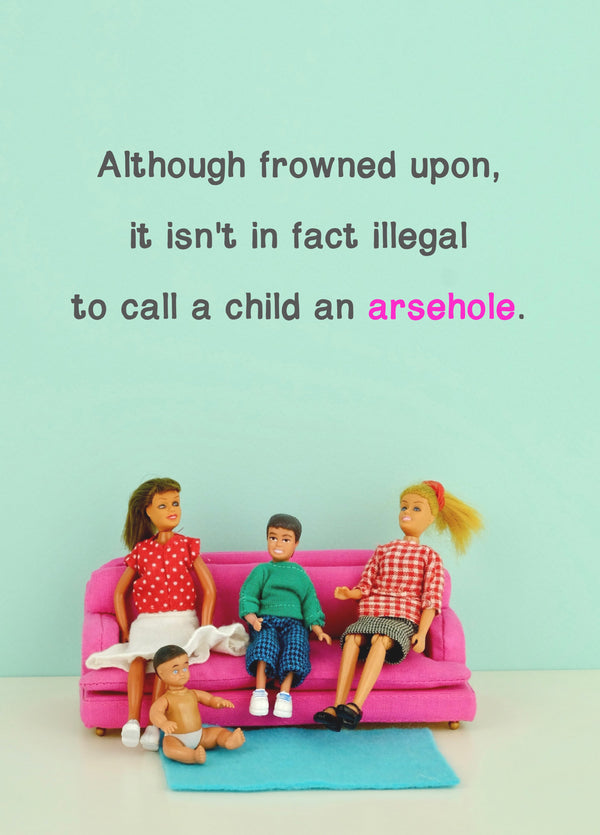 Although Frowned Upon Card