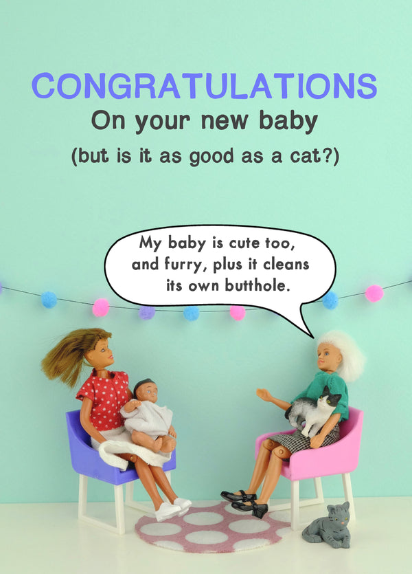 As Good As A Cat Card