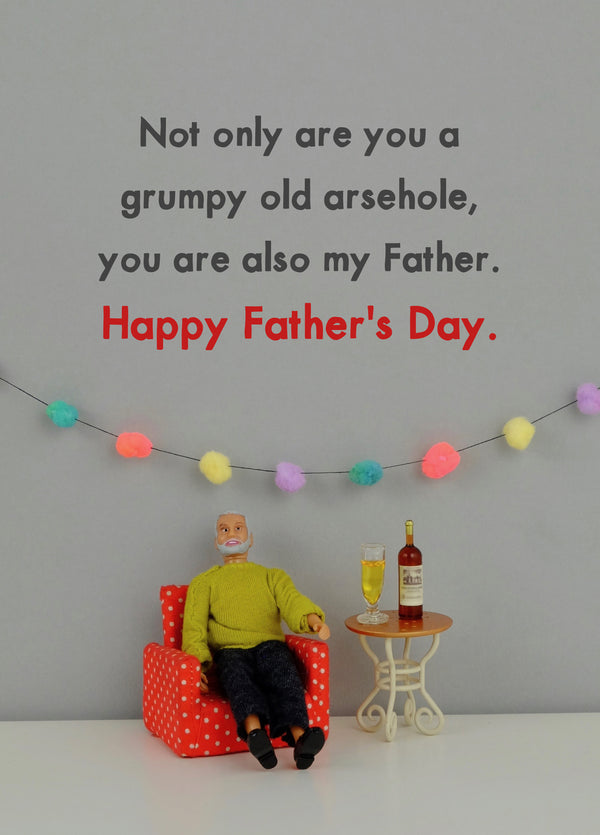 Grumpy Old Arsehole Card