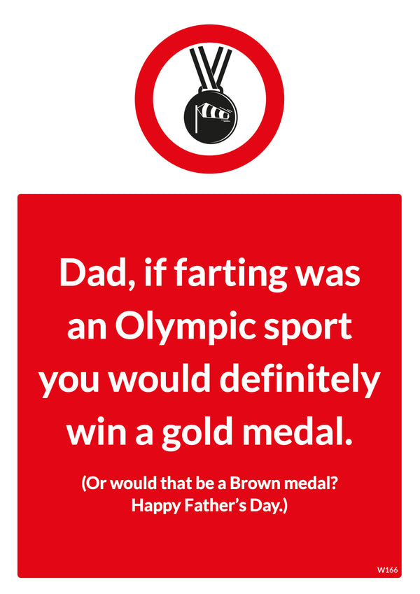 Brown Medal Card