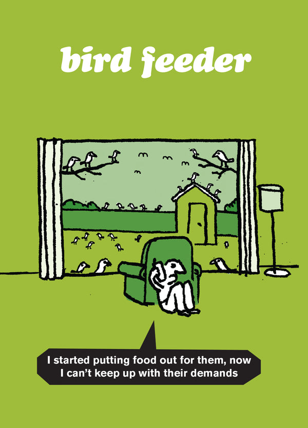 Bird Feeder Card