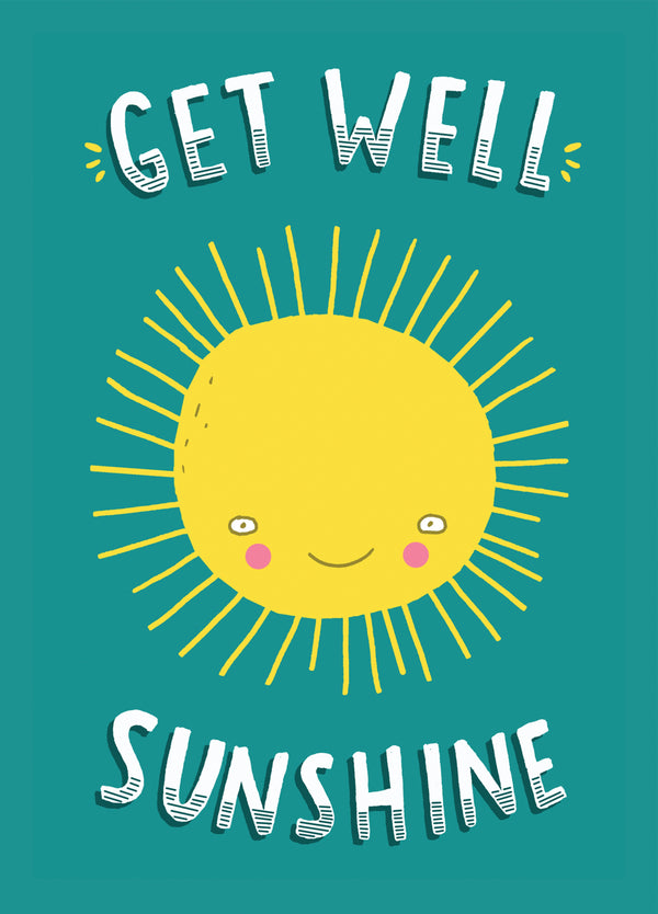 Get Well Sunshine Card