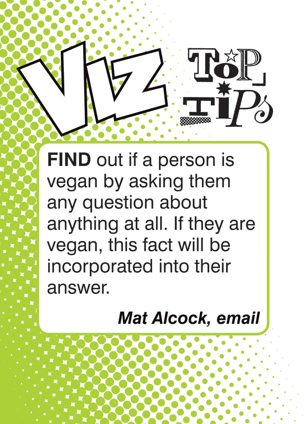 Vegan Card