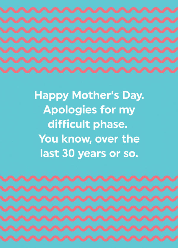 Difficult Phase Card