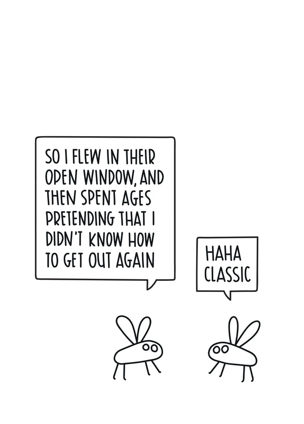 The Flies Card