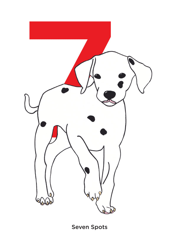 Seven Spots Card