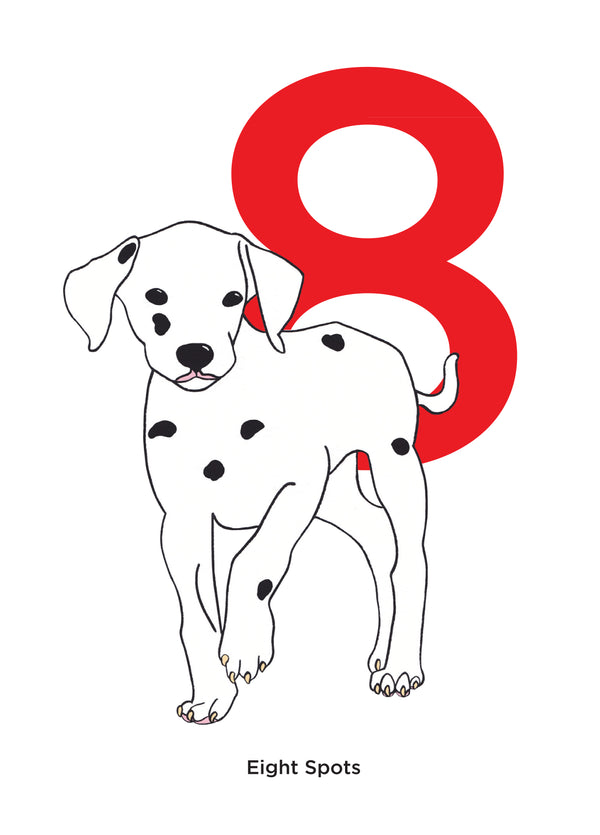 Eight Spots Card