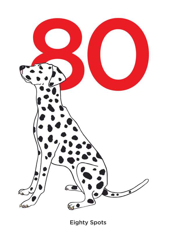 Eighty Spots Card