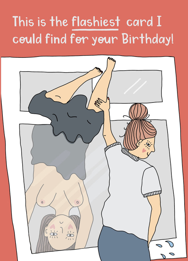 Window Flasher Card