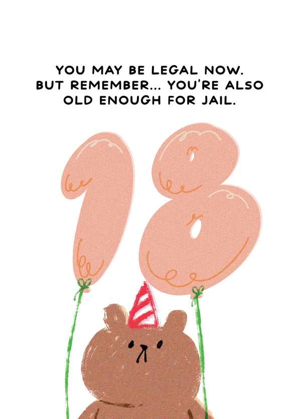 18 Jail Card