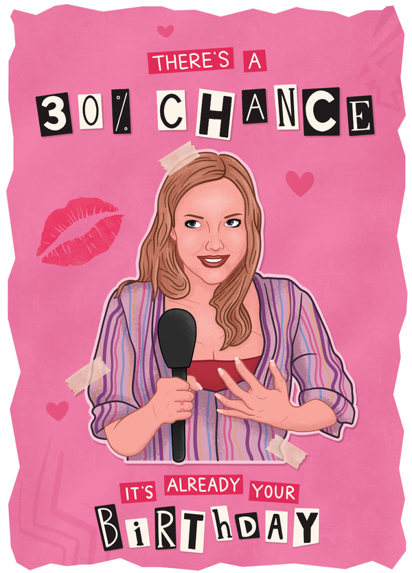 30% Chance Card