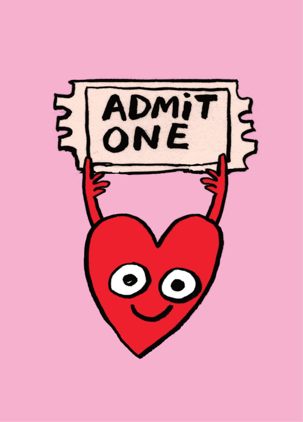 Admit One Card