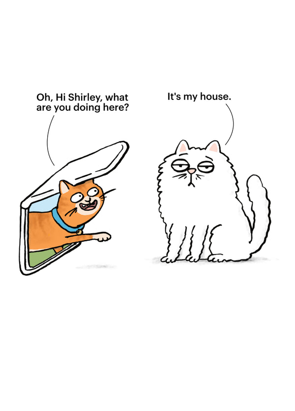 My House Cat Card