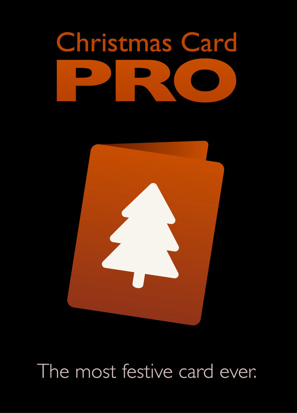 Christmas Card Pro Apple IPhone Pro Inspired Christmas Card
