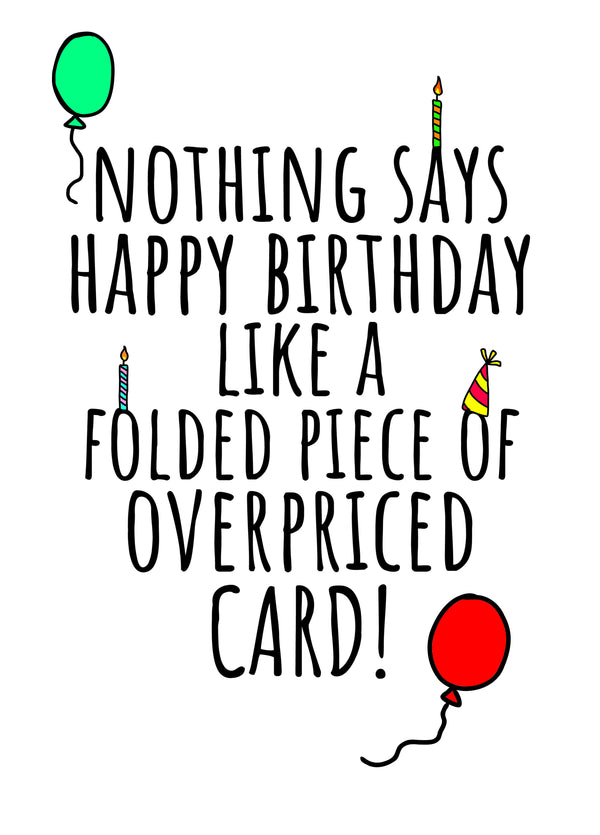Overpriced Card!