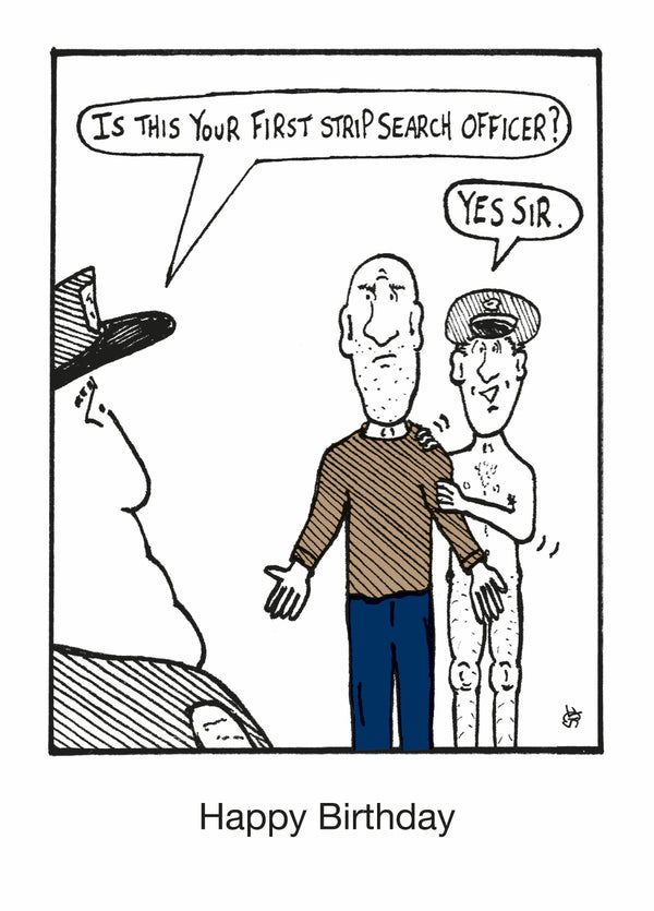 Strip Search Card