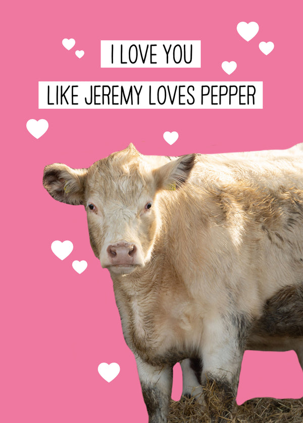 Pepper Clarkson's Farm Card