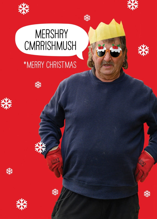 Gerald Nonsense Clarkson's Farm Christmas Card
