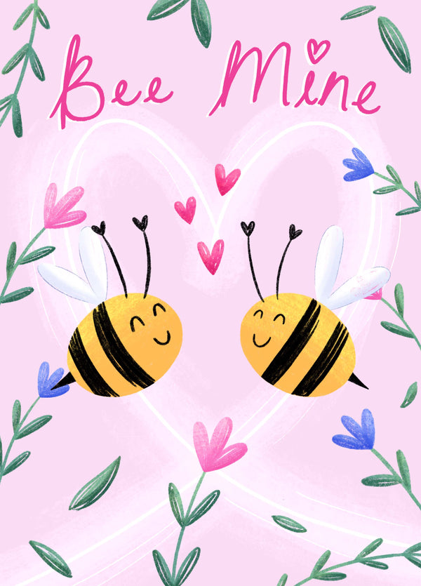 Bee Mine Card