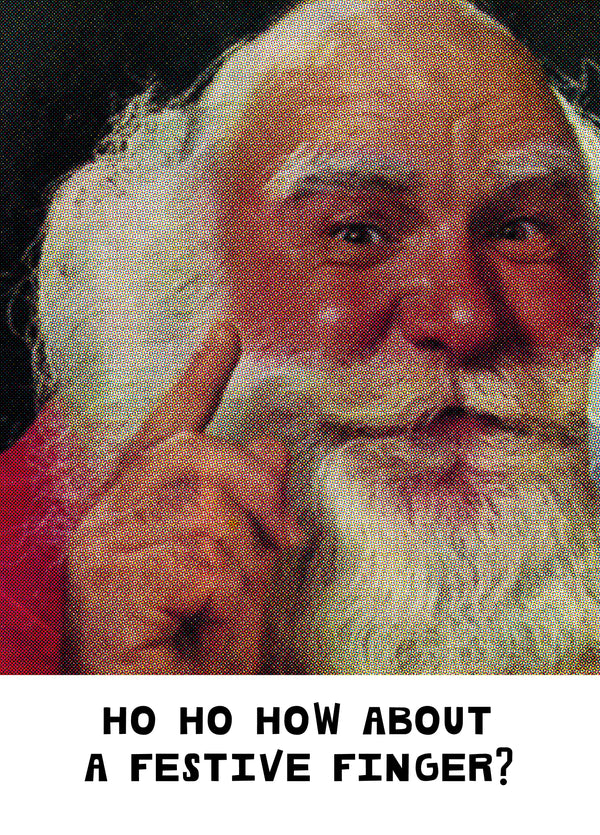 Festive Finger Card