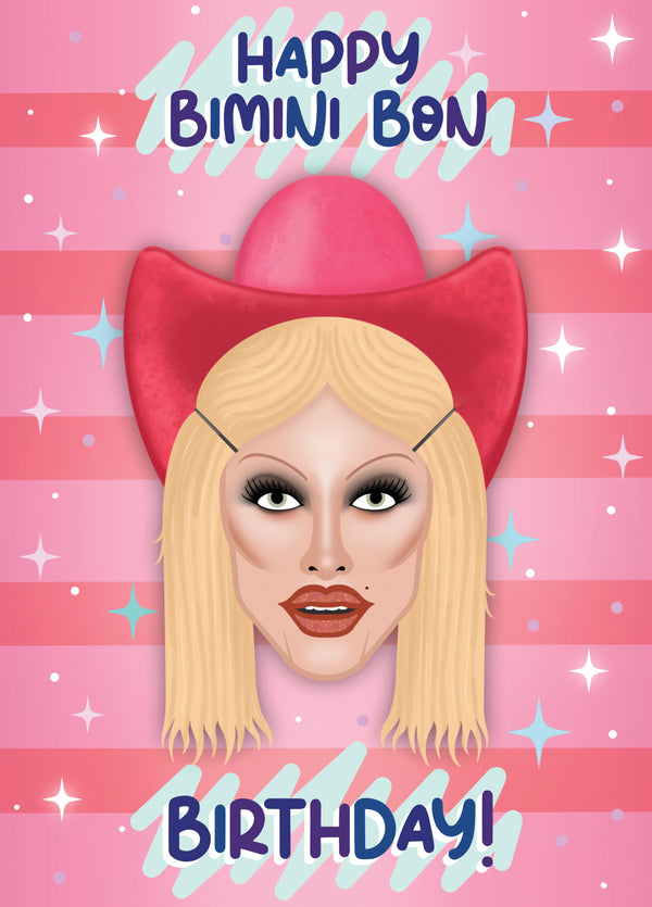 Happy Bimini Bon Birthday! Card