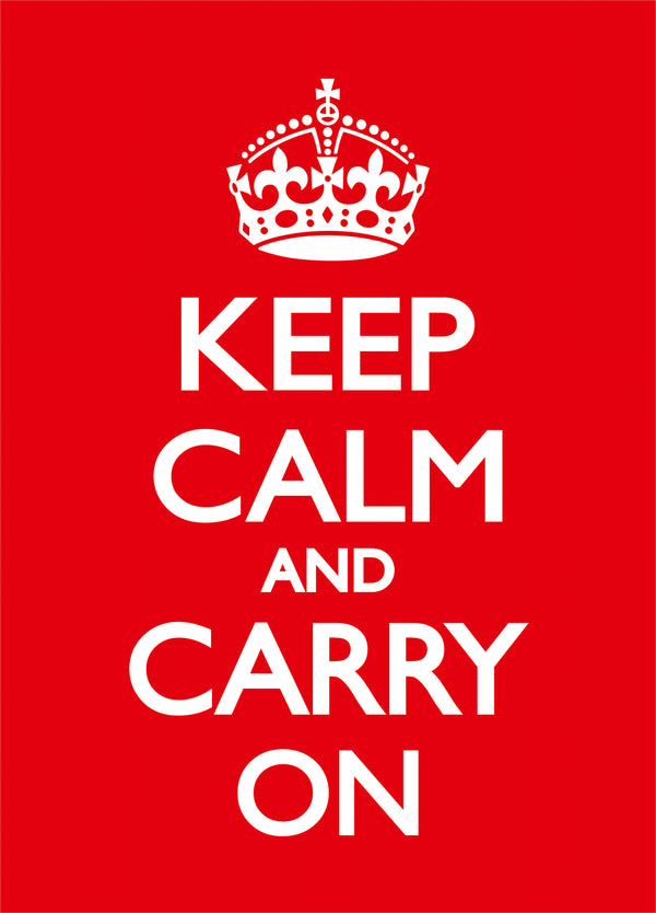 Keep Calm Card