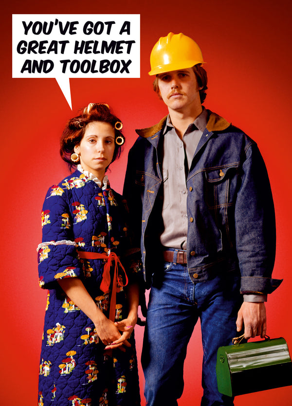 Helmet And Toolbox Card