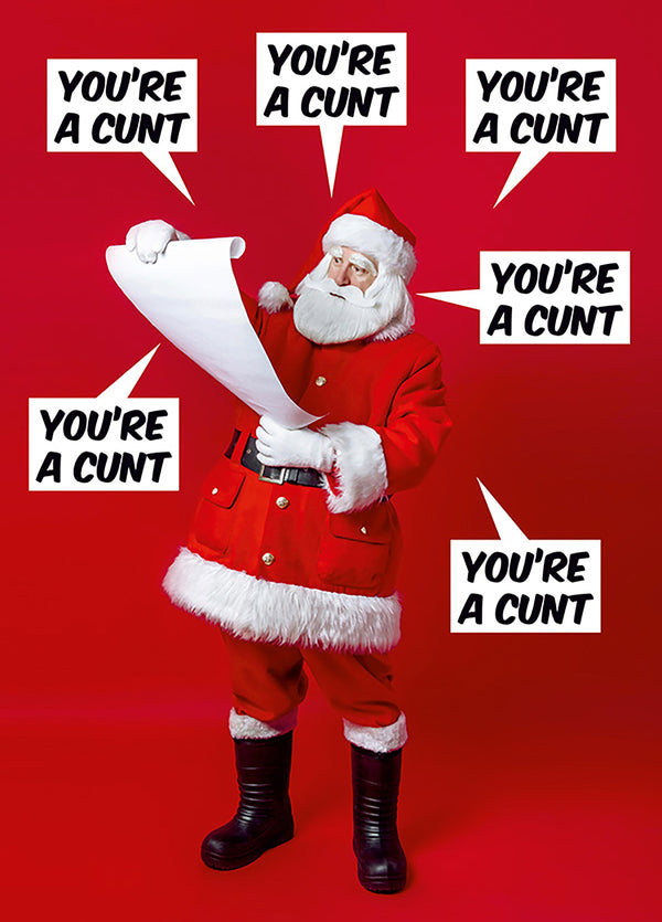 You're A Cunt List