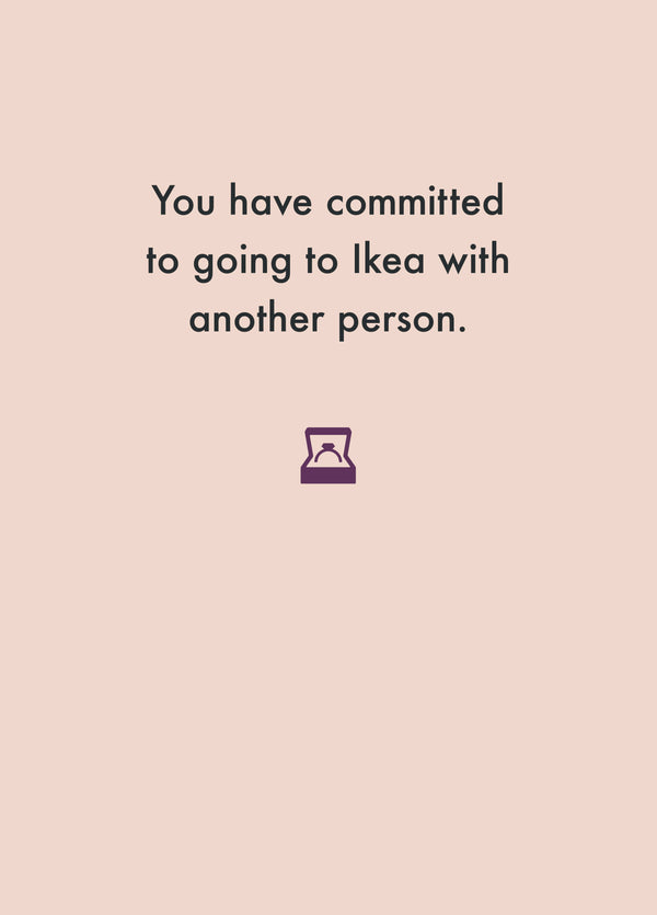 Committed To Ikea Card
