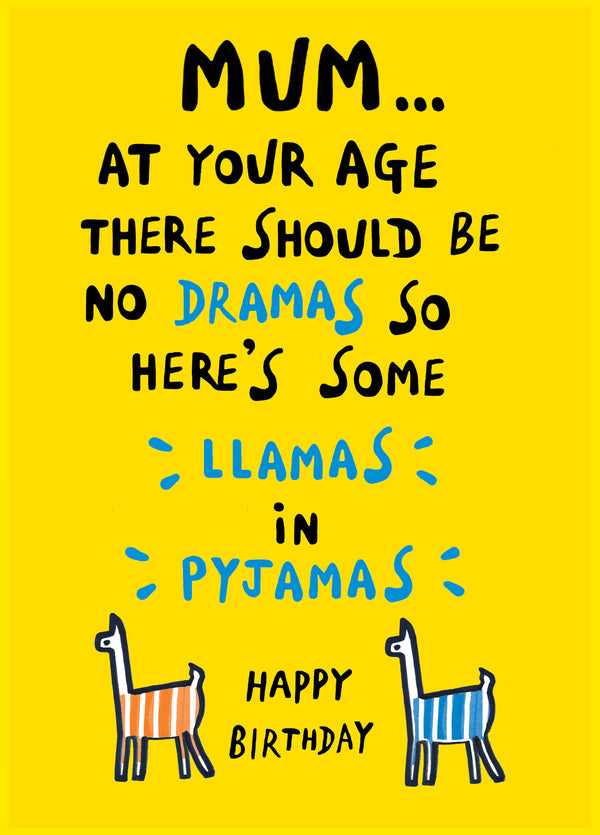 Mum Funny Birthday Card