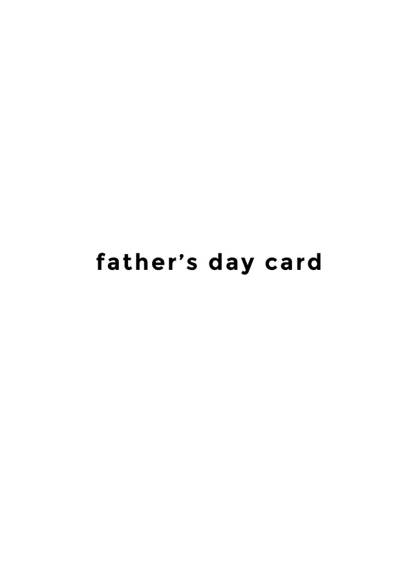 Father's Day Card