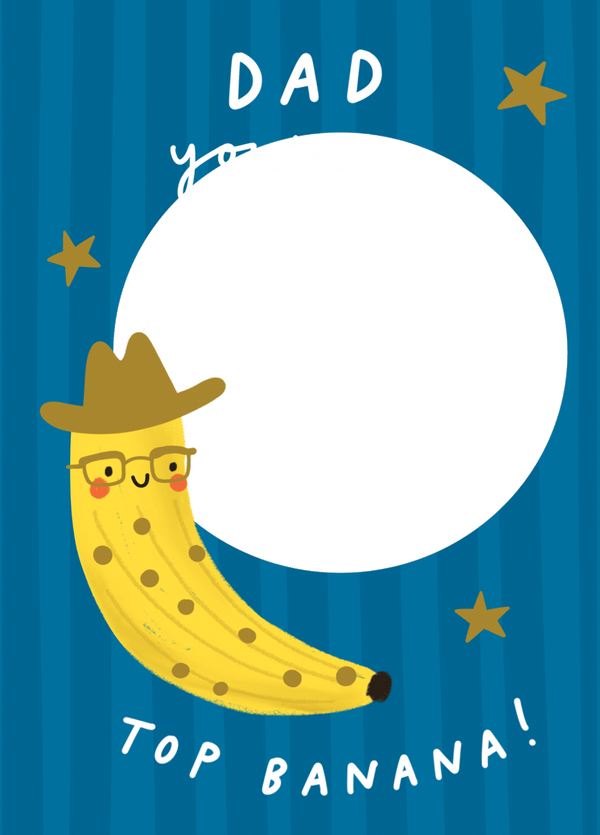 Top Banana Photo Card