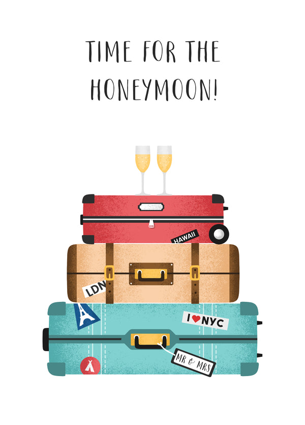 Time For The Honeymoon Card