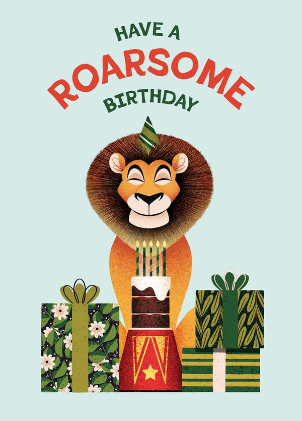 Have A Roarsome Birthday Card