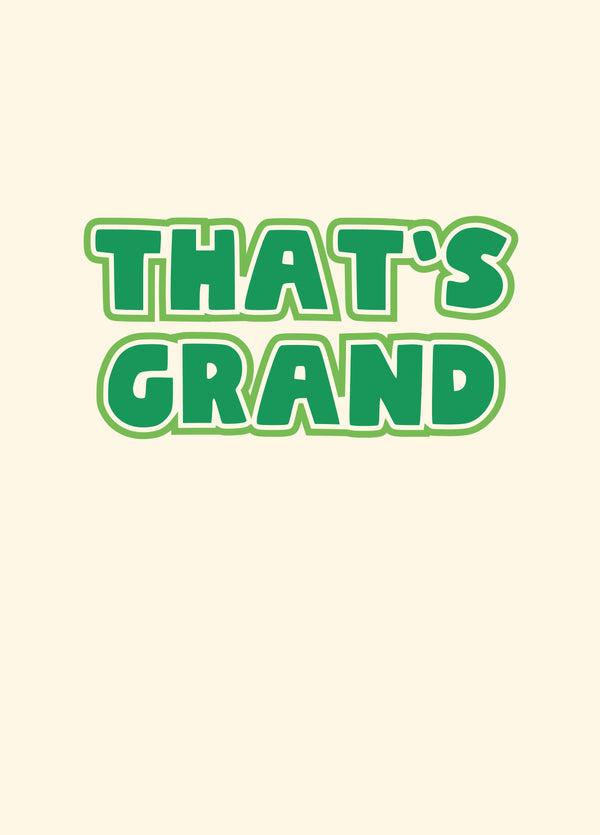 That's Grand Card