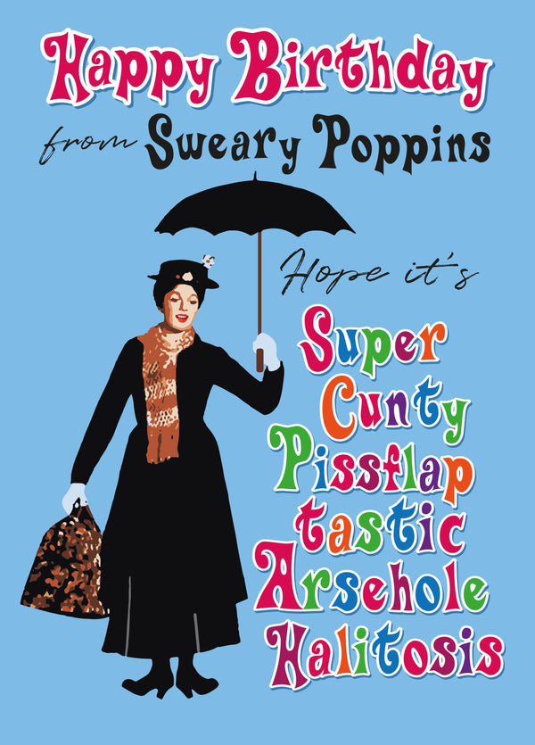 Sweary Poppins - LOL Card
