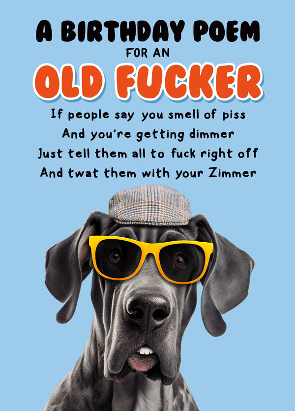 Old Fucker Card