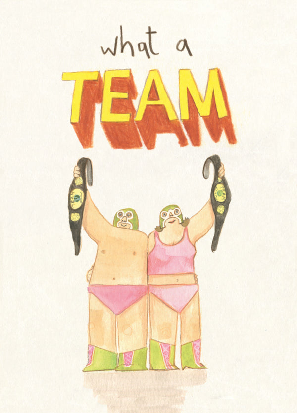 What A Team Card
