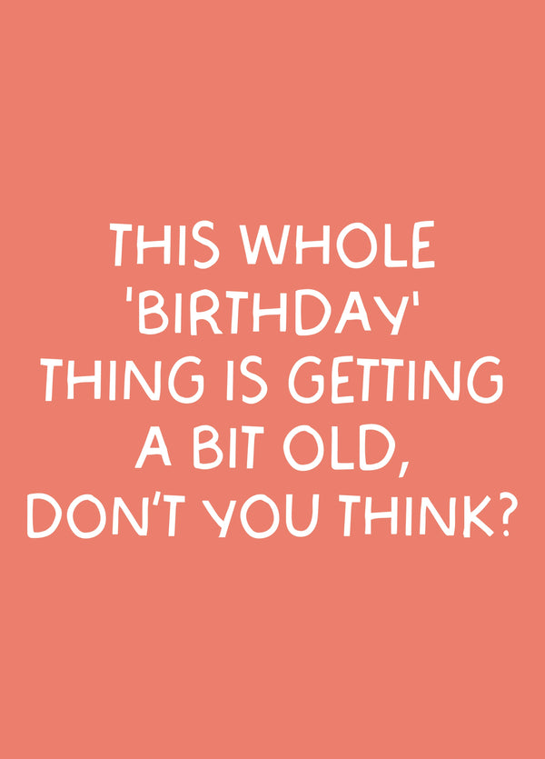 Funny Birthday Card