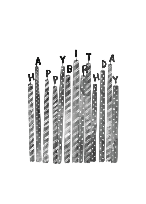 Birthday Candles Card