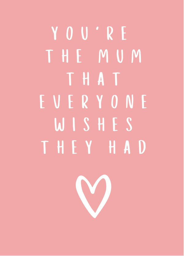 Birthday Card For Mum Card
